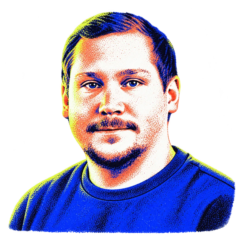 Bastian Schultz, illustriertes Porträt