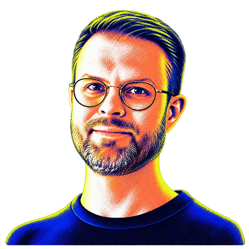 Jan Hildburg, illustriertes Porträt